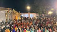 Audience at Samvit Dham, Jodhpur during Asheervachan by HH Swamiji